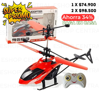 ¡HOY LLEVATE 2  Helicóptero con Sensor al mejor precio!