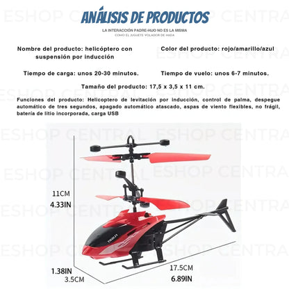 ¡HOY LLEVATE 2  Helicóptero con Sensor al mejor precio!